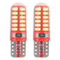 LED-lampor canbus 24smd 3014 t10e w5w silca vit 12v amio-01444