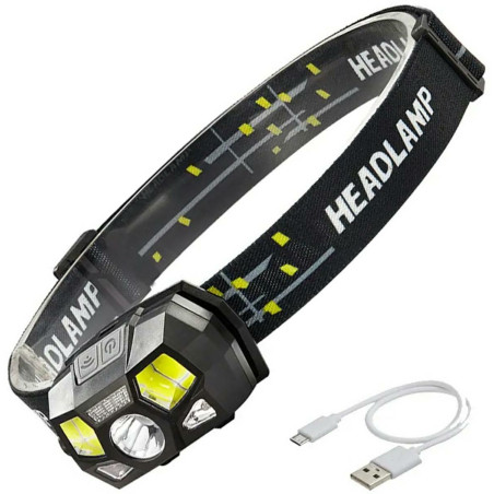 ZD112 Pannlampa med LED-lampa och rörelsesensor