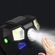 ZD112 Pannlampa med LED-lampa och rörelsesensor