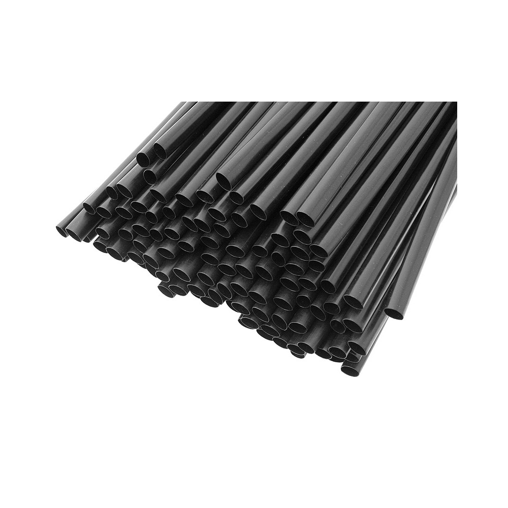 75-602- Rurki termokurczliwe 2,4/1,2 - 1m czarne