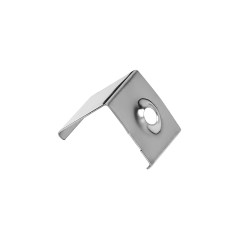 Metallklämma för montering av vinklade profiler från serien AD-LP-6502, set med 50 stycken.