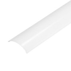 Ljusstake för vinklade profiler från serien AD-LP-6502, 2m, mjölkfärgad polykarbonat, set med 50 stycken.