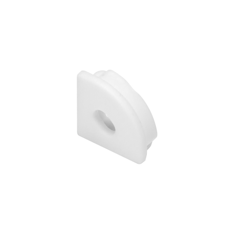 Plugg till vinklade profiler från serien AD-LP-6502, vit