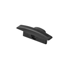Plugg till infällda profiler i gipskartong från serien AD-LP-6505, svart, set med 50 stycken.