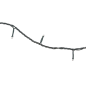 Inomhus julbelysning 10 m, kallt vitt, 230 V