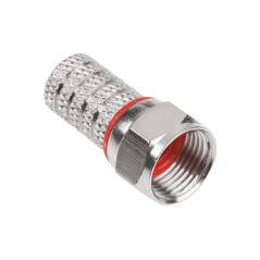 Kontakten SAT F HQ med tätning CU RG59 5,8mm