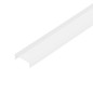 Ljusstake för ytbelysningsprofiler från serien AD-LP-6506, 2m, transparent polykarbonat