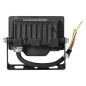 PORTO LED 10W strålkastare utan ram, 800lm, IP65, 4000K, aluminium + polykarbonat