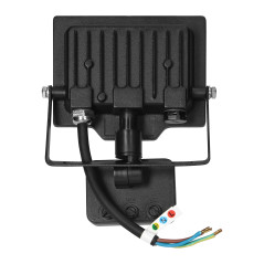 PORTO S LED 20W strålkastare med PIR, 1600lm, IP44, 4000K, aluminium + polykarbonat | HandlaSmidigt.se