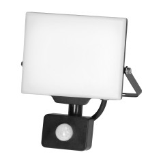 PORTO S LED 30W strålkastare med PIR, 2400lm, IP44, 4000K, aluminium + polykarbonat | HandlaSmidigt.se
