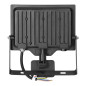 PORTO S LED 50W strålkastare med PIR, 4000lm, IP44, 4000K, aluminium + polykarbonat