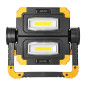 GEMINIX LED 2x10W, arbetsbelysning, portabel med batteri, 1200lm, IP44, 4000K, 5000mAh