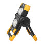 GEMINIX LED 2x10W, arbetsbelysning, portabel med batteri, 1200lm, IP44, 4000K, 5000mAh