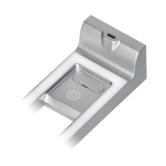ARTUS set med 3 LED-underställslampor, 3x3W, 3x225lm, 4000K, med touchkontroll och USB, grå | HandlaSmidigt.se