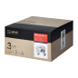 MALTA SP 3, vägg- och takmonterad armatur, GU10 max. 3x12W, IP20, svart, rund bas