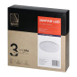 MIDDAGSLAMPA LED 24W, taklampa, 2565lm, IP54, 4000K, PC-skärm