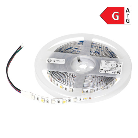 LED-band 12V, Samsung chipset 5050, 60L/m, 330lm/m, 14,4W/m, IP20, RGBW, 5m