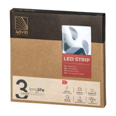 LED-remsa COB 12V, 480L/m, 900lm/m, 10W/m, IP20, 6000K, 5m

Let me know if you need help with anything else. | HandlaSmidigt.se