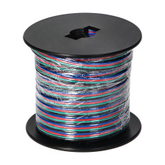 LED RGB-bandkabel, 4x0,35mm2, 25m | HandlaSmidigt.se