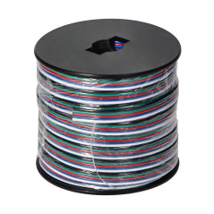 Ledband RGBW-kabel, 5x0,35mm2, 25m | HandlaSmidigt.se