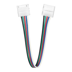 LED RGBW-anslutning 12mm, dubbelriktad, med kabel | HandlaSmidigt.se