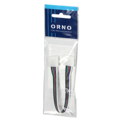 LED RGBW-anslutning 12mm, dubbelriktad, med kabel | HandlaSmidigt.se
