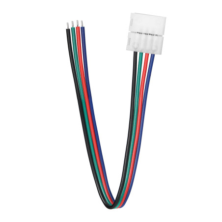 LED RGB-koppling 10 mm, enkelriktad, med kabel | HandlaSmidigt.se