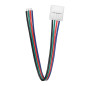 LED RGB-koppling 10 mm, enkelriktad, med kabel