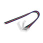 LED RGB-koppling 10 mm, enkelriktad, med kabel