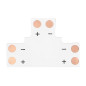 LED-anslutning 8 mm, T-koppling