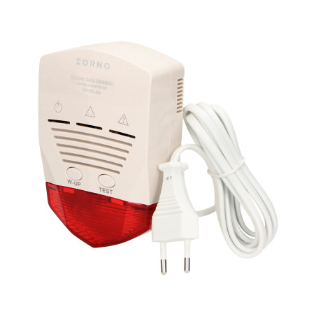 Gasdetektor med nätverksanslutning och reläutgång