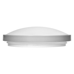 SELENE taklampa 2xE27, max. 2x15W, IP54, grå | HandlaSmidigt.se