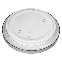 SELENE taklampa 2xE27, max. 2x15W, IP54, grå | HandlaSmidigt.se