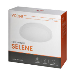 SELENE taklampa 2xE27, max. 2x15W, IP54, vit | HandlaSmidigt.se