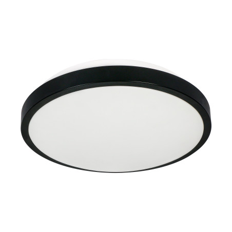 SELENE taklampa 2xE27, max. 2x15W, rörelsedetektor, IP54, svart | HandlaSmidigt.se