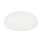 SELENE taklampa 2xE27, max. 2x15W, mikrovågssensor, IP54, vit