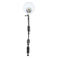 DIAN, skrivbordslampa med skruvfäste, 10W, E27, stål, vit