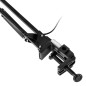 DIAN, skrivbordslampa med skruvfäste, 10W, E27, stål, vit