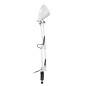 DIAN, skrivbordslampa med skruvfäste, 10W, E27, stål, svart