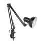 DEON, skruvbar skrivbordslampa, 10W, E27, stål, vit
