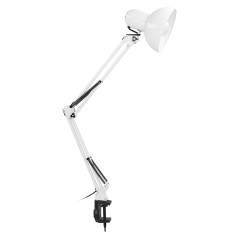 DEON, skrivbordslampa, skruvas fast, 10W, E27, stål, svart