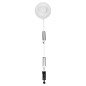 DEON, skrivbordslampa, skruvas fast, 10W, E27, stål, svart