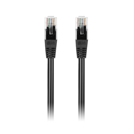 Nätverkskabel Patchcord UTP CAT.6 kontakt - kontakt 2m SVART | HandlaSmidigt.se