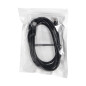 Nätverkskabel Patchcord UTP CAT.6 kontakt - kontakt 2m SVART