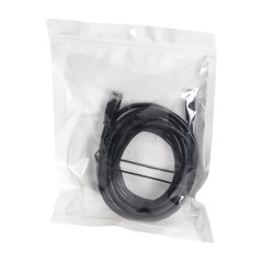 Nätverkskabel Patchcord UTP CAT.6 kontakt - kontakt 5m SVART | HandlaSmidigt.se