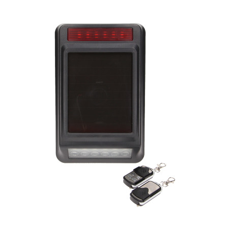 Trådlös larmvissla för infraröda spärrar