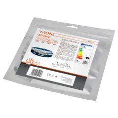 LED-remsa 12V, 2835, 60L/m, 500lm/m, 4,8W/m, IP20, 4000K, 5m | HandlaSmidigt.se