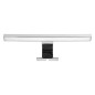 Spegel LED-lampa 5W, ovanför spegeln, 350lm, 4000K, längd 30 cm, plast