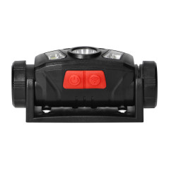 Pannlampa/cykelbelysning LED COB + XPG med Li-ion-batteri 1200mAh, rörelsesensor