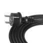 Anslutningskabel, gummikontakt, 3x1,5mm2, 3m